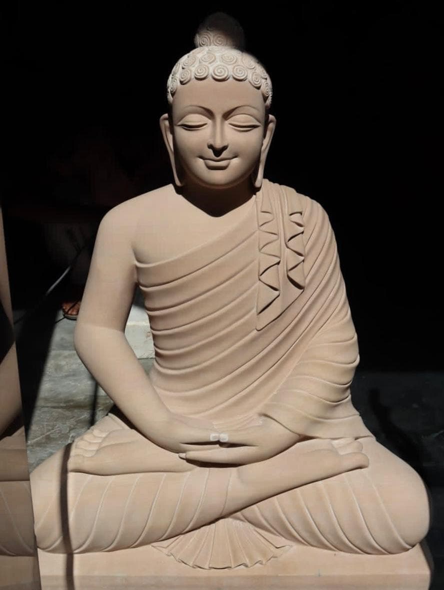 Serene Meditating Buddha (Dhyana Mudra)